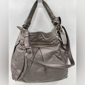 Coach Gray Hobo Bag